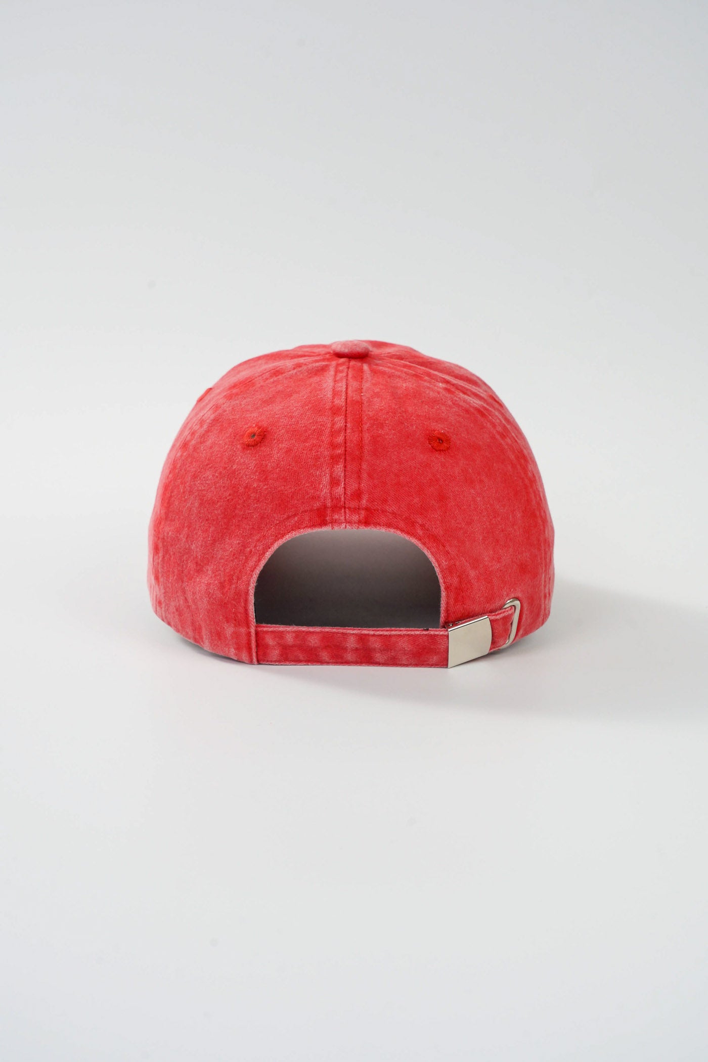 Bright Cap (Washed Red With White Logo)